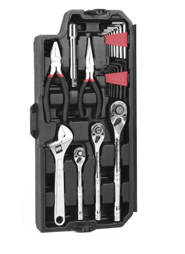 SSMELE Juego de Herramientas con 144 piezas totales. Pulgadas + Milimétricas. Presentación Maletín.