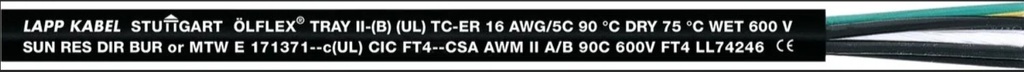 SSMELE ÖLFLEX TRAY II 8/4C Modelo:220804