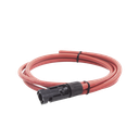 Cable Fotovoltaico, 1.5 m, Rojo, Calibre 10 AWG con Terminal MC4-M en un Extremo | CBL-MC4-1.5R