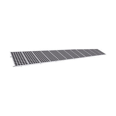 Montaje para Panel Solar, Riel "8" de 5400mm para Módulos con Espesor de 35mm, Velocidad de Viento Máx. 136km/h (20° a 45°) | KIT12PVEKTOR8R