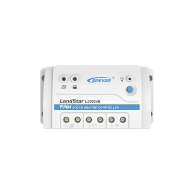 Controlador Solar de Carga y Descarga PWM 12/24V 20A, Parámetros Configurables | LS-2024-B