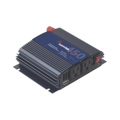 Inversor de Corriente Onda Modificada (CD-CA). Potencia Nominal 450 W, Ent:12Vcc, Sal: 115Vca 60 Hz. | SAM-450-12