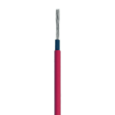 Cable Fotovoltaico Rojo/ Cobre Estañado / 4 mm² (12 AWG) / 2000V / Rollo de 25 m / / UL 4703 y TUV | CBLUT12R/25