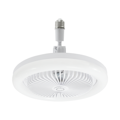 Ventilador de Techo con Luminario LED de 110 V CA 50/60 Hz /  40 W / 3 Tonos de Luz (6500 - 4 000 - 2 700 K) / Diámetro 250 mm / 3 Velocidades / Dimeable. | JLV-0112