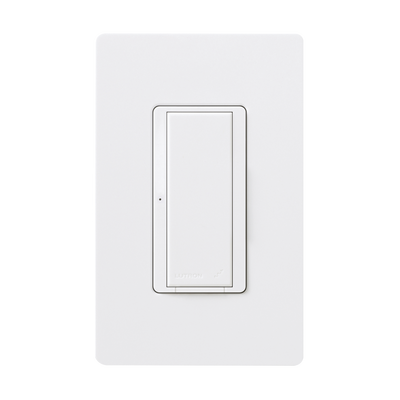(RadioRA2) Interruptor Inteligente On/Off, requiere cable neutro. 8A, /120V, compatible con RA2Select y RR3. | RRD8ANSWH