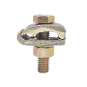 Conector Cable a Superficie Plana / Bronce 100% / Cable 2/0-250 MCM / Sin Soldadura Exotérmica / 3x4.5 cm (1.2x1.8 in) | LP-CU-250