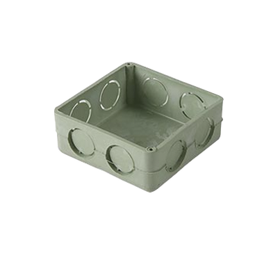 Caja Cuadrada de 1/2"  para Instalaciones de PVC Conduit Pesado. | ATUP-12-CA