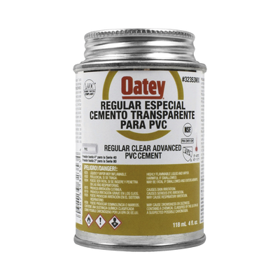 Cemento Claro de 118 ml para Tubo Conduit PVC Pesado. | ATUP4PE