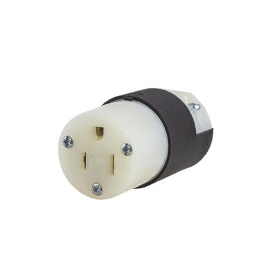 Conector Entrada Recta/ 15A 125V/ 2 Polos 3 Hilos/ Nema 5-15R/ Grado Industrial- Comercial. | HUB-HBL-5269-C