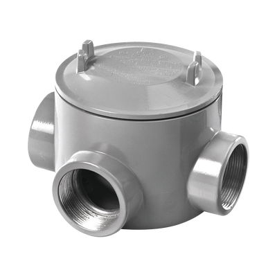 Caja con Tapa Tipo GRT de 1/2" (12.7mm) / Caja a Prueba de Explosión / Para Áreas Peligrosas  / Libre de Cobre. | GRT-0441