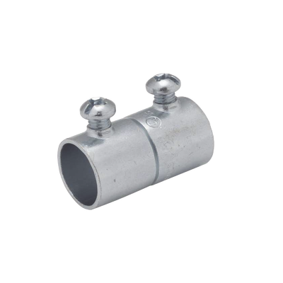 Cople de 1 1/4" (32 mm) para Pared Delgada con Tornillo. | HUB-2025