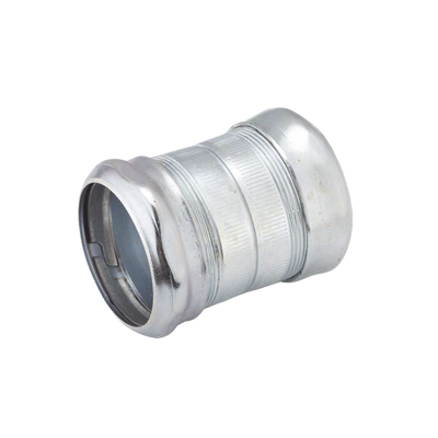 Cople Compresión de Acero Galvanizado para Pared Delgada de 2". | HUB-2928