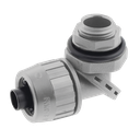 Conector Multi Posición de Nylon de 1/2" para Tubería Liquidtight Polytuff. | HUB-PS0509-NGY