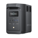 Estación de Energía Portátil de 980Wh Litio LFP / 10 Puertos AC 500 W (Max. 1000W) / 2 USB-C 100W / Cargador de Coche 10A a 12.6V / Conectividad WiFi y Bluetooth (App) / Carga Solar 500W Max. | E980