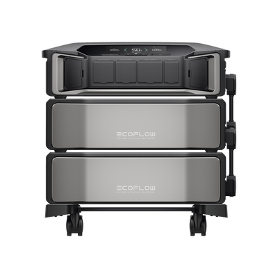 Estación de Energía Delta Pro Ultra 7.2kW para Respaldo Residencial, Incluye 2 Baterías de Litio LFP 6kWh (12kWh Totales), Sincronización para Mayor Potencia, Carga Solar Hasta 4000W, Capacidad de Trabajo Online (0ms) | EFDPU2BP