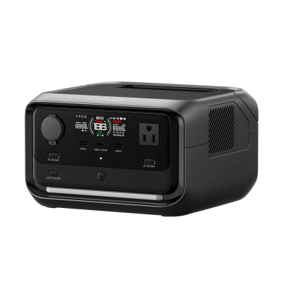 EcoFlow RIVER 3 Plus | Estación de Energía Portátil 286Wh LFP | 600W AC (X-Boost 1200W) | USB-C 100W | Carga Solar 220W Max. | WiFi & Bluetooth | EFR3PL