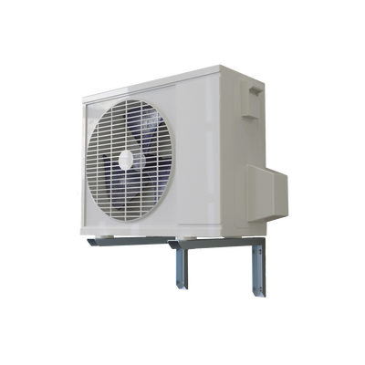 Base Mini split / Para Condensador o Unidad Externa / Galvanizada / Montaje de pared / Capacidad de 1 a 3 toneladas / EPCOM INDUSTRIAL | BMP125TG