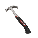 Martillo Uso Rudo de Acero Forjado de 16 oz. con Uña Curva. Con Sujetador Magnético de Clavos. | PST-H040-01