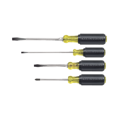 Juego de desarmadores de punta ranurada y Phillips de 4 piezas. | 85105
