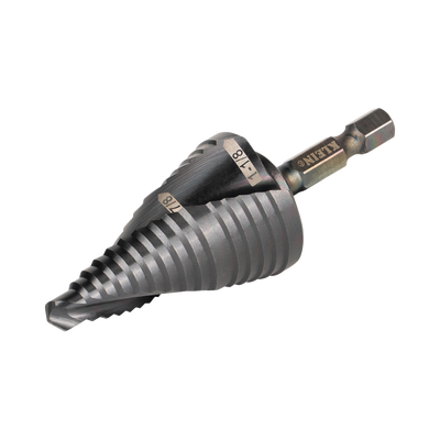 Broca Escalonada 12 en 1, de Liberación Rápida, Acanaladura en Espiral, produce Agujeros de 2-3 cm e Intermedios. 10x más Durable | QRST11