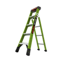 Escalera de Tijera 3 en 1 de 1.5 Metros, Fibra de Vidrio (SKU13906-001). Hecha en E.U.A. (Versión 2.0) | KING-KOMBO2-5IAAC