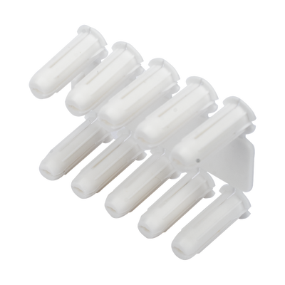 Taquete blanco 3/16" para tornillo 8mm x 3/4" (100pzs) (1101-01100) | TP-0