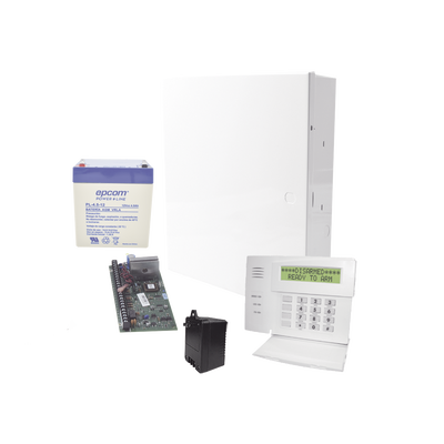 Sistema de Alarma VISTA48LA con 4 Zonas en Teclado, Incluye  Batería y Transformador | VISTA48/64SPTB