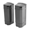 Detector de rayo fotoeléctrico / 2 rayos / 4 frecuencias / 100mts exterior / Alimentacion 12-24VDC/VAC | SF100P