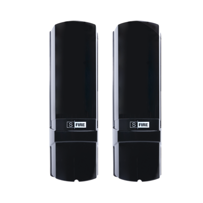 Detector de rayo fotoeléctrico / 3 rayos / 4 frecuencias / 100mts exterior / Alimentacion 12-24 Vcc | SFE100