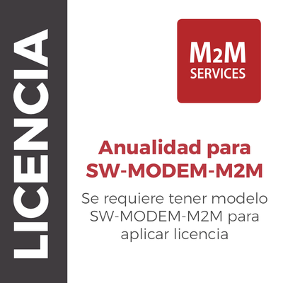 Servicio por un Año Extra para SW-MODEM-M2M | VOUCHER-SW-MODEM