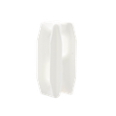 Aislador Blanco para postes de esquina de alta Resistencia con Anti UV de uso en cercos eléctricos | SFESQUINEROW