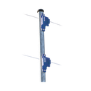 Aislador de Paso colo Azul reforzado para cercos eléctricos, resistente al clima extremoso | SFPASOB