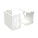 Gabinete para Resguardo de Sirena de 30 W (SF581A o SF581L No incluida), Preparación para Tamper (No incluido). | IMP-30-V3