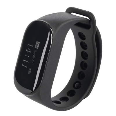 Reloj Buscador TD112 IPX7 / Resistente al Agua / Pantalla OLED / 180mAh / 48 Horas Standby / 80-100m Distancia de Recepción / Compatible con 50 Botones TD009 y T114 / 7 Idiomas / Almacenamiento de 10 Mensajes | TD112