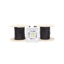 MICALERT Cable Sensor para Paredes, Rejas Rigidas o barandales / 2 zonas de 305 metros / 610 Metros de Protección Total/Tarjeta LPU400/Calibración via software | MIC2Z1000V2