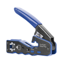 Herramienta de Corte y Terminado de Plugs Pass Through RJ45, Acero al Carbón y Mango Ergonómico ABS + TPR. | EP670