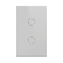 (ZigBee) Apagador switch inalámbrico ZigBee . Cable Neutro Opcional, control de 2 regresos de carga, 110V | SHS312Z