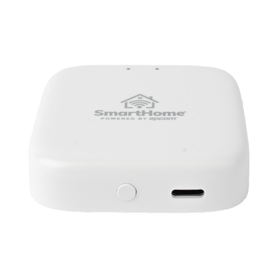 (ZigBee) Controlador HUB ZigBee, conexión Bluetooth y  Wifi, compatible con Alexa y GoogleHome y cámaras IP SmartHome by Epcom | SHGATEWAYZWB