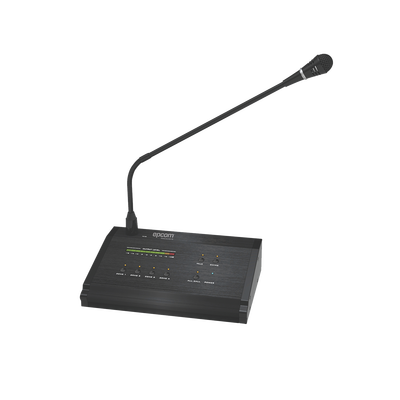 Micrófono a Distancia de 4 Zonas para Sistema de Voceo SF4240MP | No compatible con SF4240UC o SF2240UC | SF-4012