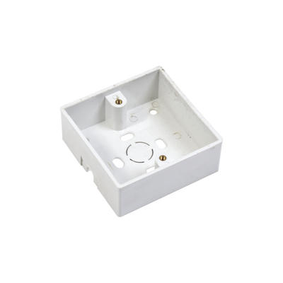 Caja plástica para instalación del botón PRO802B 86 x 86 mm | PRO802-BOX