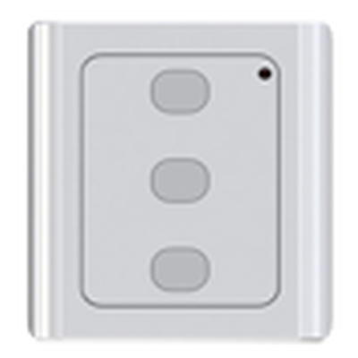 Control Remoto Inalambrico  RF de PARED,  compatible con ACCESSFORCE y FS1000SPEED | ACCESSWS01