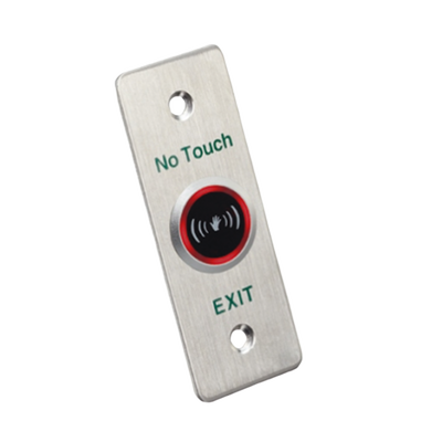 Botón de Salida Sin Contacto / LED Indicador / Normalmente Abierto y Cerrado / Distancia Ajustable de Detección | DS-K7P04/T