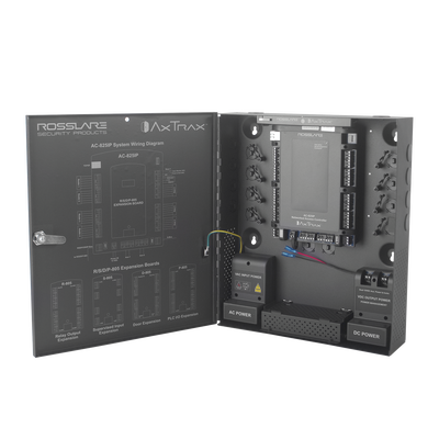 Controlador de acceso para 4 lectoras / Expandible a 56 Lectoras / Compatible con Sistema de Elevadores / 100,000 Usuarios | AC-825IP