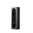 Control de Acceso Slim Akuvox A08S / Aluminio y Vidrio Templado / IP65 & IK09 / Capacidad para 20,000 Tarjetas / Métodos de Acceso Multi (QR, Bluetooth, PIN, RFID) / Soporta Wiegand / 1 Salida de Relay | A08S