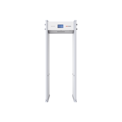 Arco Detector de Metales de 18 Zonas con Pantalla LCD de 7" / Conteo de personas y Alarmas / Ajuste de Sensibilidad e Interferencias / Mejora Anti-Interferencia | ISD-SMG218L