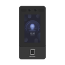 Terminal Min Moe PoE & WiFi de Reconocimiento Facial y Huella con Lector PROX EM / Exterior IP65  / Hasta 1.5 mts en Lectura de Rostro / Soporta P2P / 1,500 Rostros / 3,000 Huellas / Salida 12 Vcd para Chapa / PoE / SIP Estandar / HIK-IA | DS-K1T342EFWX-E1