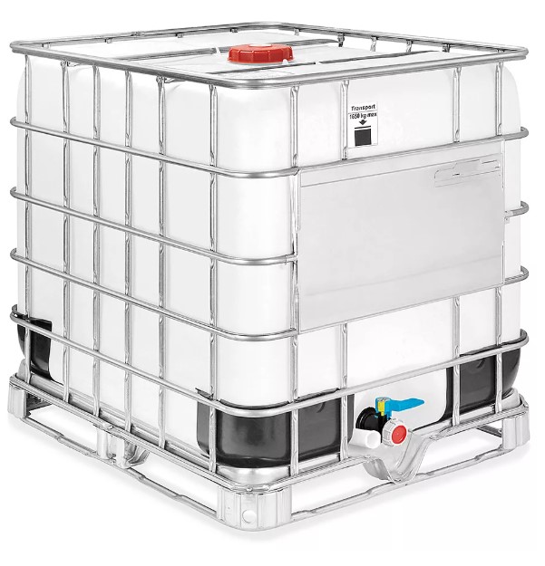SSM ART Tanque IBC con Tarima de Plástico - 275 Galones