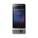 Lector Multi-tecnologia con detector de cubrebocas- Reconocimiento Facial, Huella, Tarjeta Móvil y lector de RFID(125kHz EM & 13.56 Mhz MIFARE)  Compatible con BioStar2,  Uso para Control de Acceso y Asistencia | FSF2ODB