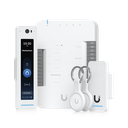 UniFi Access Kit de Inicio Gen2 Profesional para 1 puerta, (1) Lector NFC con pantalla táctil, audio 2 vías y cámara / (1) Lector NFC y de movimiento UA-G2 / Hub para conexiones para controlar una puerta con salida POE y energizar acc | UA-G2-SK-PRO
