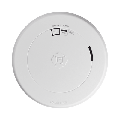 Detector Combo de Humo/CO, Autónomo, Batería Sellada de Litio de 10 años, No Requiere Panel, Diseño Ultra Delgado, No Requiere Cableado | 1046802